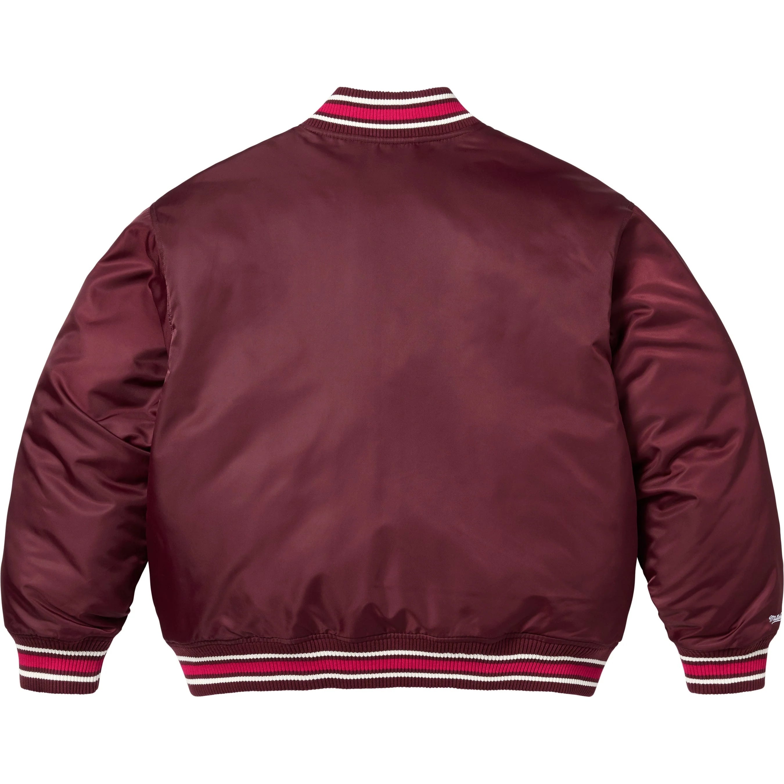 Supreme®/Mitchell & Ness® Camo Logo Varsity Jacket view 16